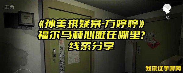 《孙美琪疑案-方婷婷》福尔马林心脏在哪里？线索分享