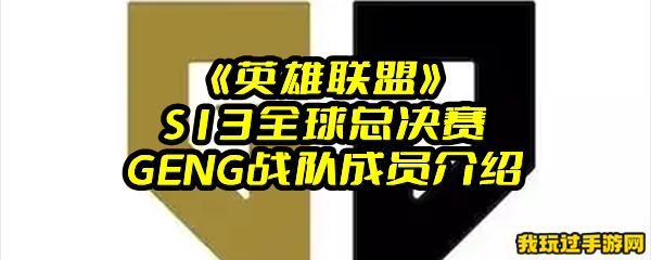 《英雄联盟》S13全球总决赛GENG战队成员介绍