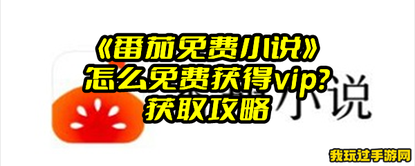 《番茄免费小说》怎么免费获得vip？获取攻略