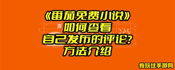 《番茄免费小说》如何查看自己发布的评论？方法介绍