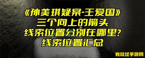 《孙美琪疑案-王爱国》三个向上的箭头线索位置分别在哪里？线索位置汇总