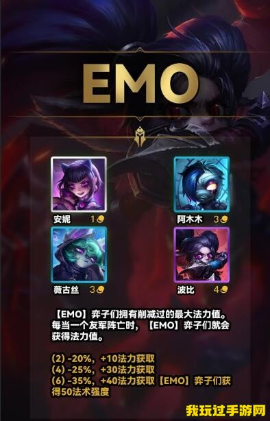 《云顶之弈》S10EMO羁绊效果一览