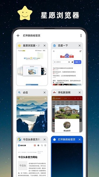 星愿浏览器软件截图