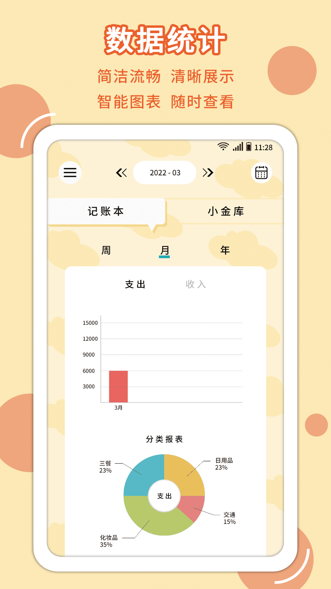 萌丫记账软件截图