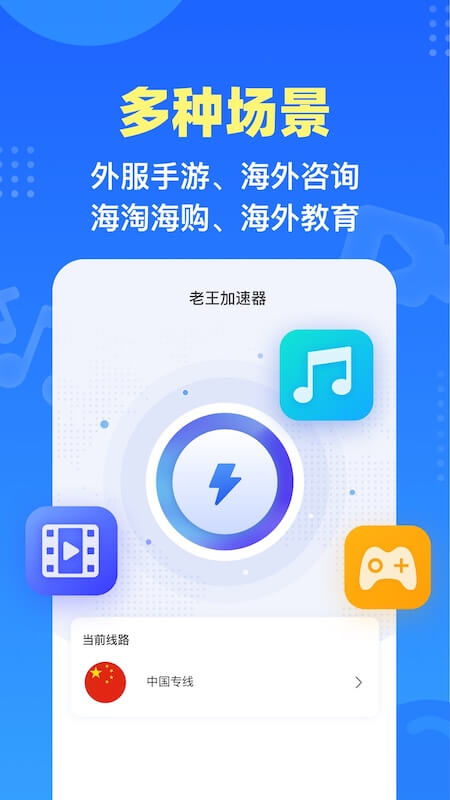 老王加速器免费加速软件截图