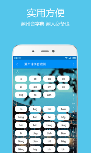 潮州音字典软件截图