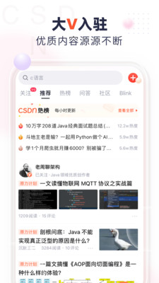 CSDN软件截图