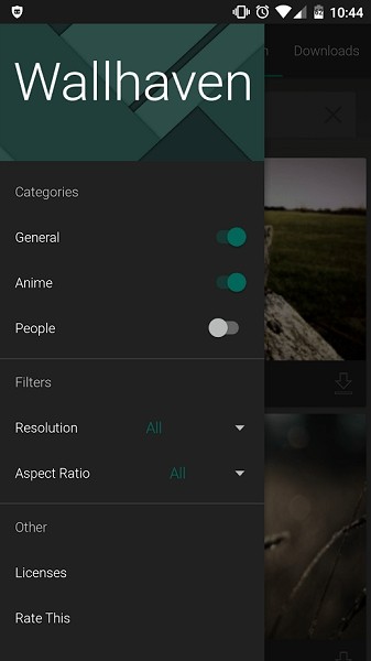 Wallhaven软件截图