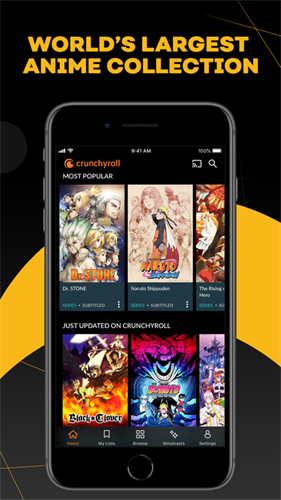 crunchyroll软件截图