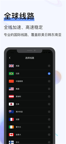 银河加速器app软件截图