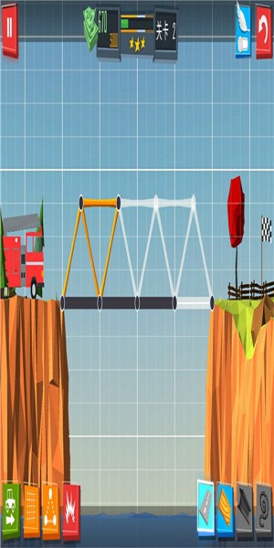 疯狂建桥模拟器游戏截图